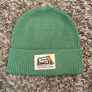 Green Knit Beanie